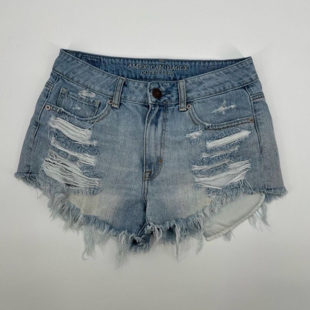 American Eagle Shorts Jeans Hi Rise Size 6